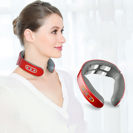 Sven™ | intelligente electric pulse neck massager usb oplaadbaar verwarming schouder